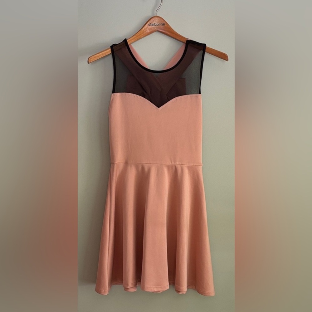 Lovely Day Vintage Y2K Baby Pink Princess Dress Bow Mesh Women’s Size M Medium